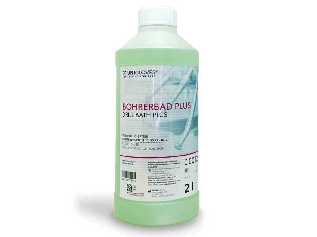 Unigloves Bohrerbad Plus dezinfekce nástrojů 2 l