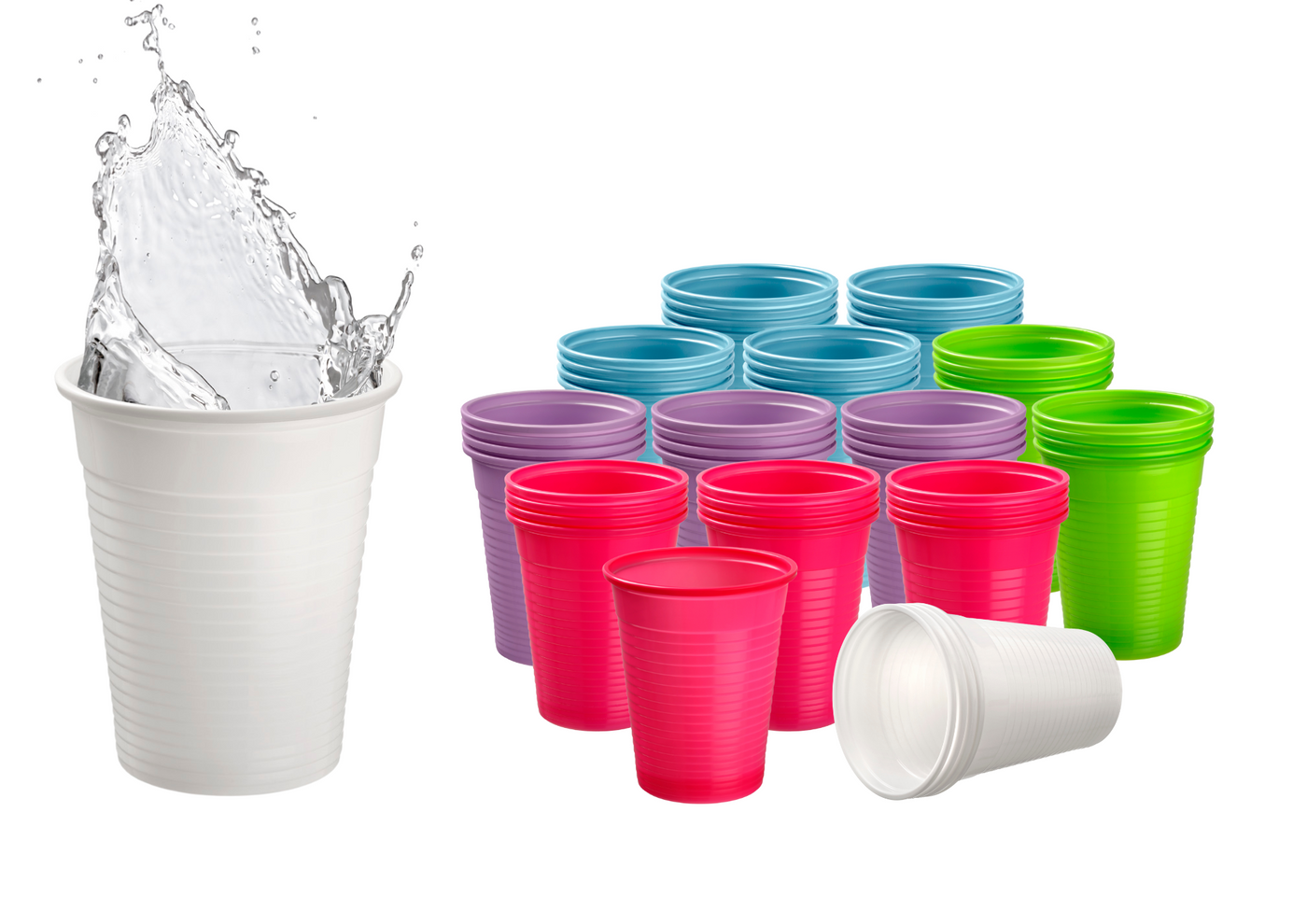 Dentální plastové kelímky TOP CUPS