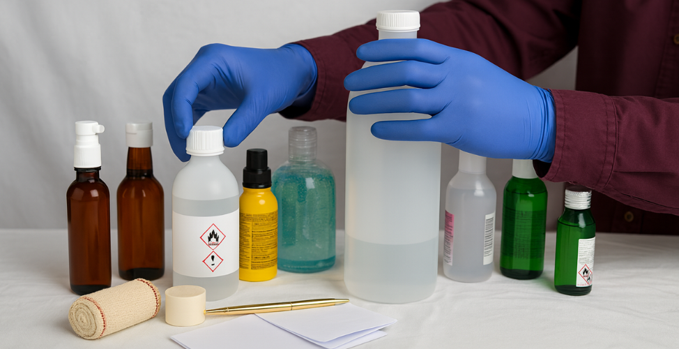 Odolnost vůči běžně dostupným chemikáliím