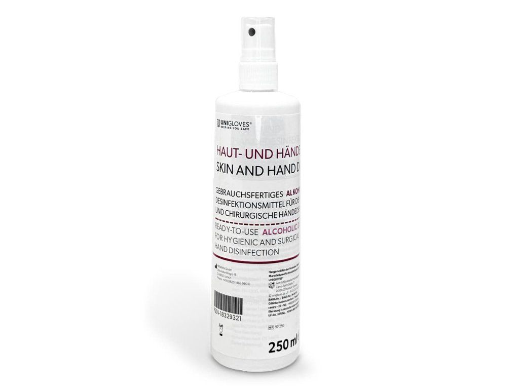 Unigloves dezinfekce na ruce 250 ml