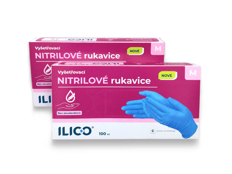 ILICO nitrilové rukavice pro alergiky – vel. S (VÝPRODEJ)