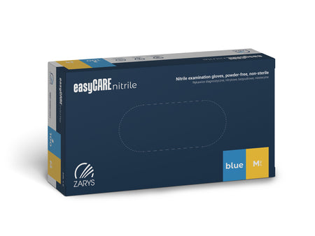 easyCare nitrilové rukavice - modré