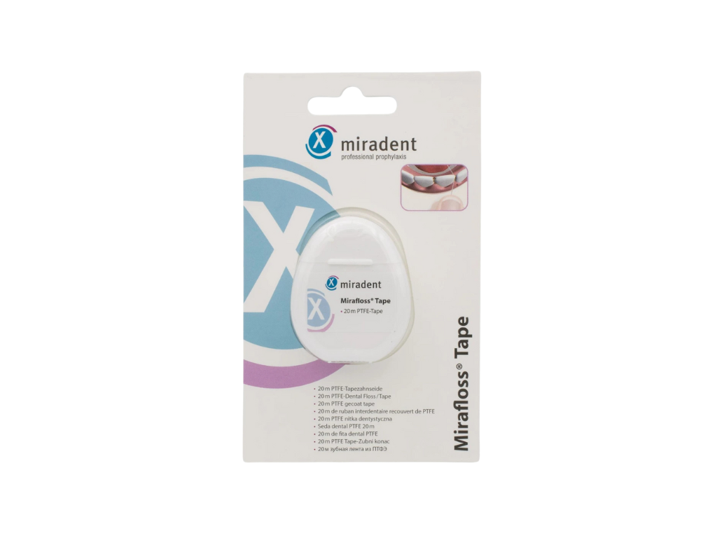 Miradent Mirafloss Tape - dentální nit (20 m)