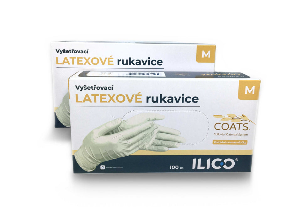 ILICO Rukavice LATEX COATS 100 ks – vel. L (VYPRODEJ)