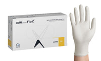 easyCare nitrilové rukavice FLEX – bílé