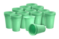 Matově zelená – Dentální plastové kelímky TOP CUPS (1)