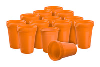 Oranžová – Dentální plastové kelímky TOP CUPS (1)