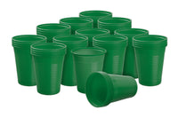 Tmavě zelené – Dentální plastové kelímky TOP CUPS (1)